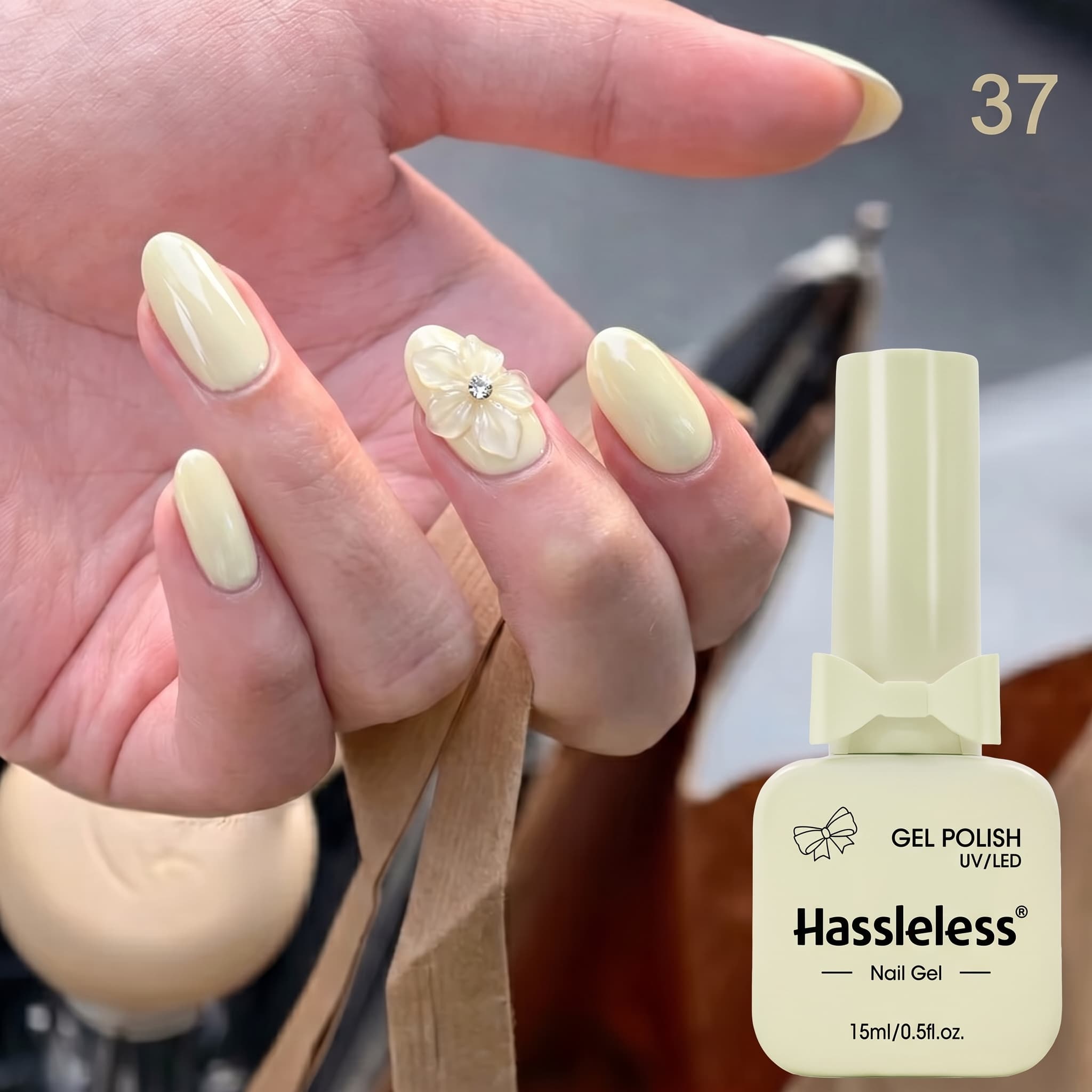 Hassleless Nail Polish Gel 3-P - Nail Art Orange ulasan dan harga
