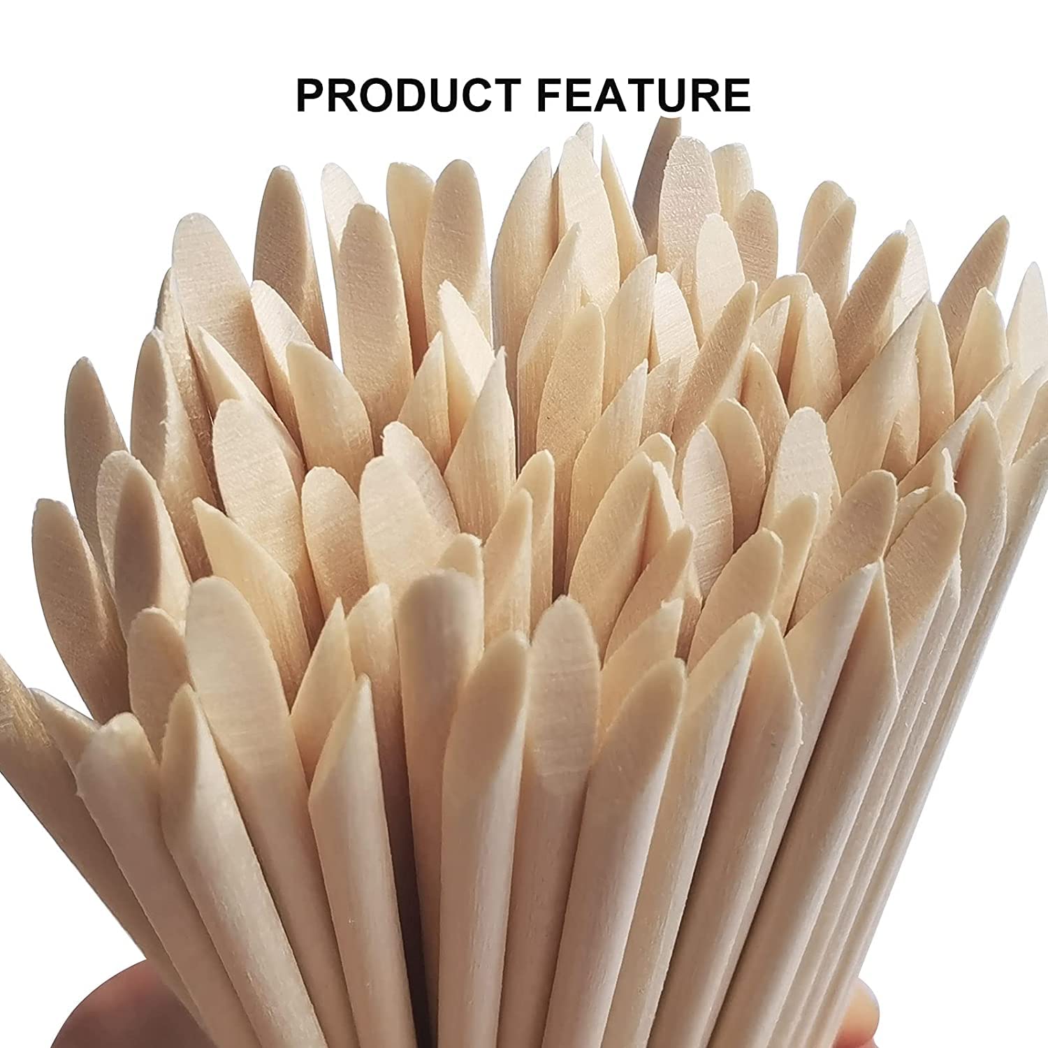 100/50pcs Nail Art Pusher Oran - Nail Art Orange ulasan dan harga